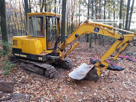 old john deere 25 mini excavator|jd 25 excavator parts.